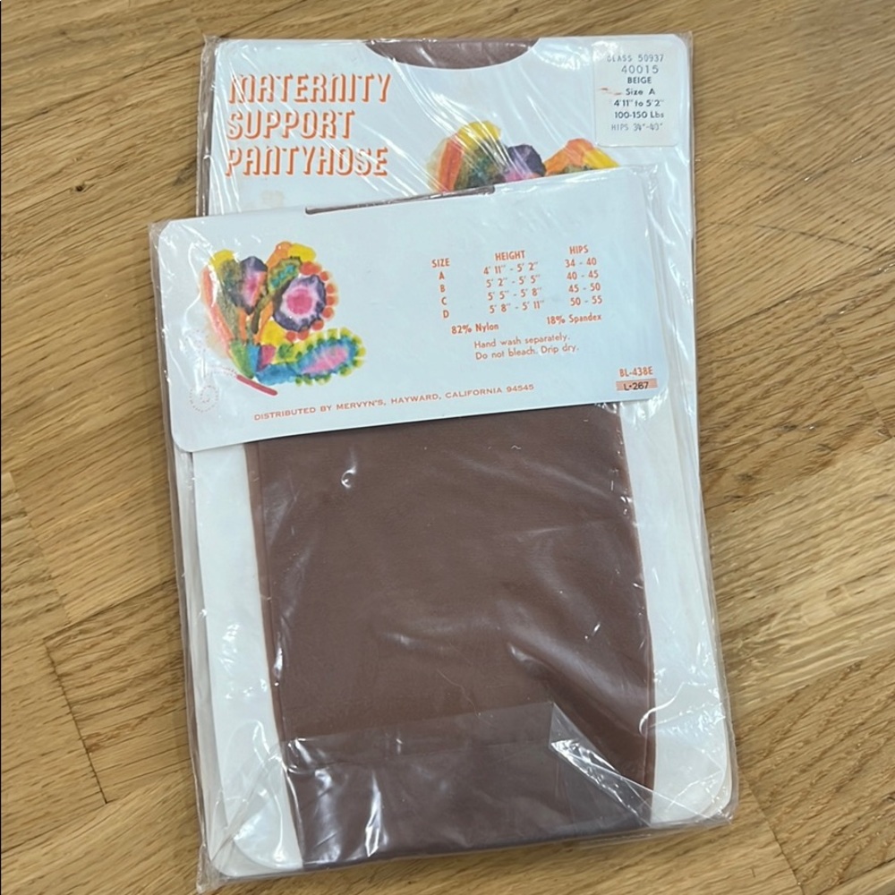 2 NWT Maternity support pantyhose